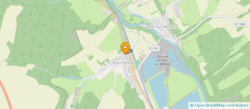 localisation de l'entreprise MADAME JULIE HACHON  NEUVILLER-SUR-MOSELLE