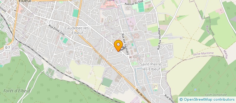 localisation de l'entreprise MADAME JULIE HACQUIN  SAINT-PIERRE-LES-ELBEUF