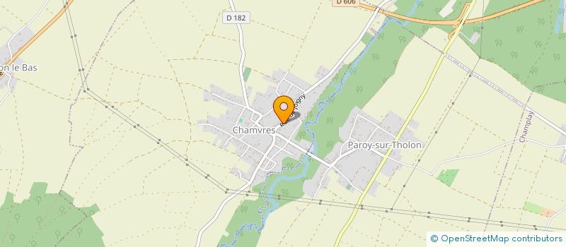 localisation de l'entreprise MADAME JULIE HAMON  CHAMVRES