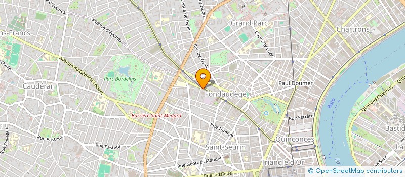 localisation de l'entreprise MADAME JULIE HAUET à BORDEAUX