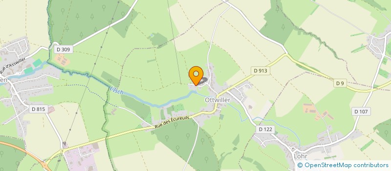 localisation de l'entreprise MADAME JULIE HELMSTETTER  OTTWILLER