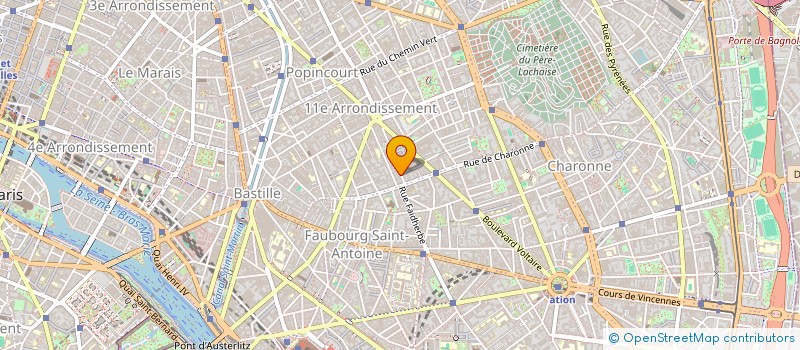 localisation de l'entreprise MADAME JULIE HENNAU  PARIS