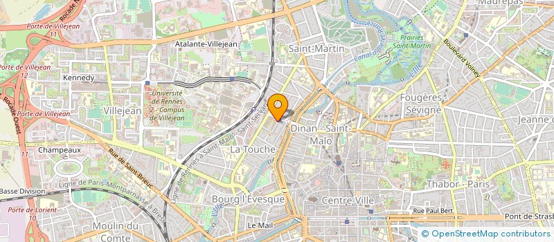 localisation de l'entreprise MADAME JULIE HENRY  RENNES