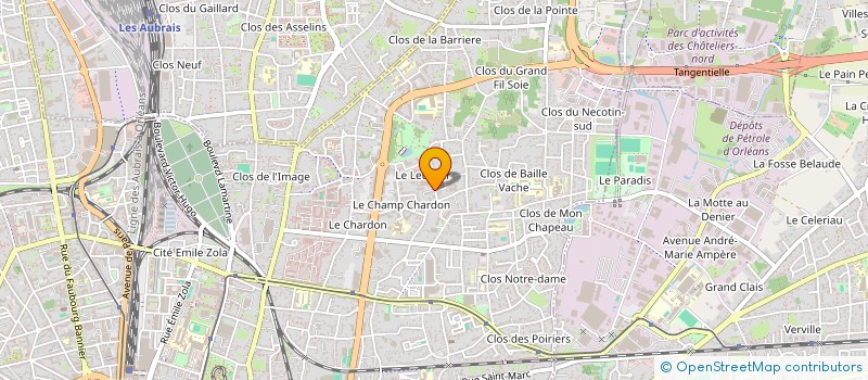 localisation de l'entreprise MADAME JULIE HENRY à ORLEANS
