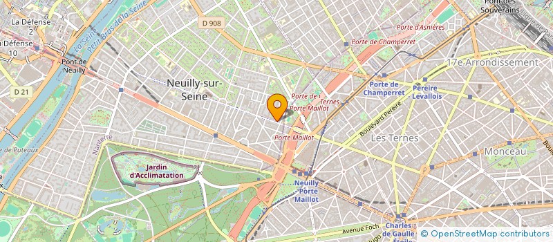 localisation de l'entreprise MADAME JULIE HERBIN à NEUILLY-SUR-SEINE
