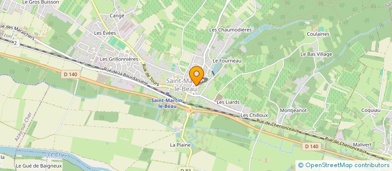 localisation de l'entreprise MADAME JULIE HERISSON à ATHEE-SUR-CHER