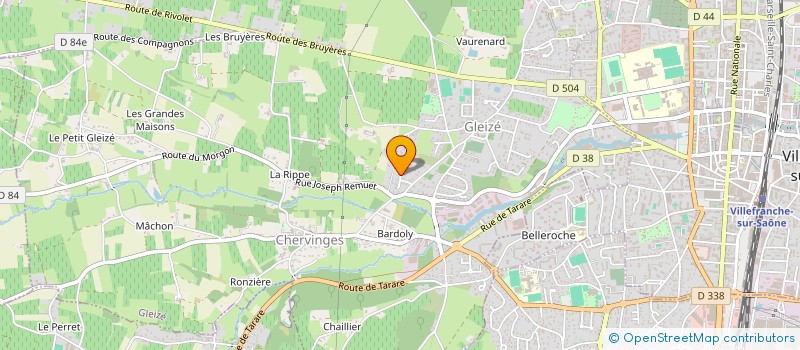 localisation de l'entreprise MADAME JULIE HERMANT  GLEIZE