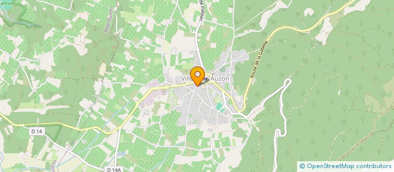 localisation de l'entreprise MADAME JULIE HIANNE  VILLES-SUR-AUZON