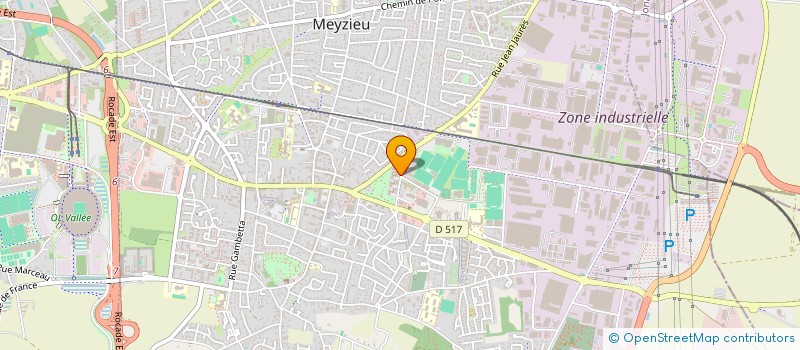 localisation de l'entreprise MADAME JULIE HILLAIRE  MEYZIEU