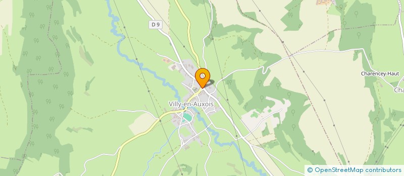 localisation de l'entreprise MADAME JULIE HIRARDIN  VILLY-EN-AUXOIS