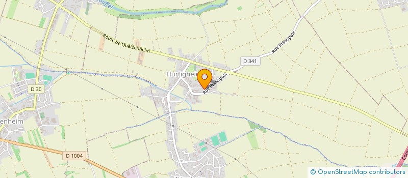 localisation de l'entreprise MADAME JULIE HOEFFEL  HANDSCHUHEIM