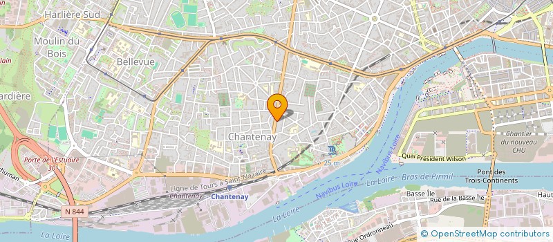 localisation de l'entreprise MADAME JULIE HOMBOURGER à NANTES
