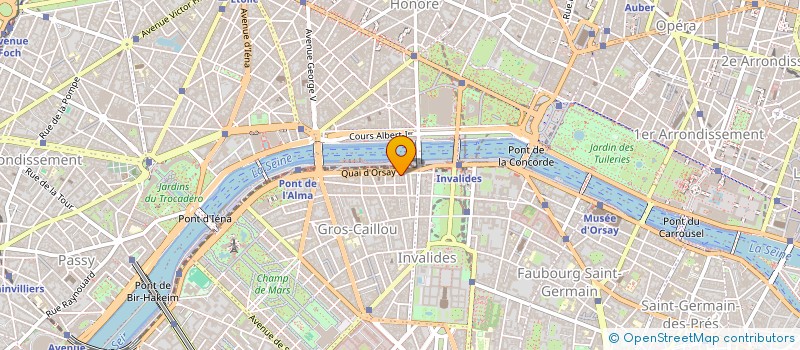 localisation de l'entreprise MADAME JULIE HOSTEING  PARIS