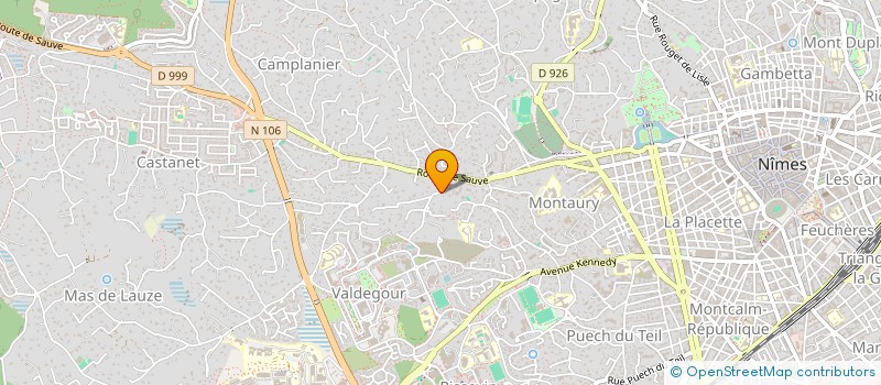 localisation de l'entreprise MADAME JULIE HOUSSARD  NIMES