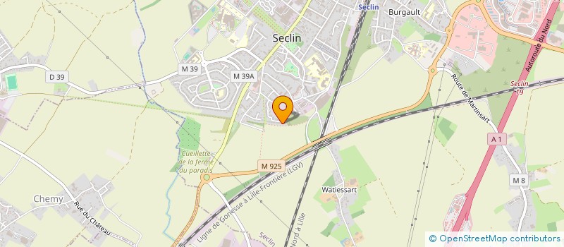 localisation de l'entreprise MADAME JULIE HOUSSIN  SECLIN