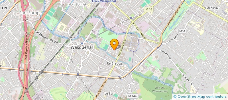 localisation de l'entreprise MADAME JULIE HUCHETTE  VILLENEUVE-D'ASCQ