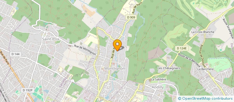 localisation de l'entreprise MADAME JULIE HUET  MONTLIGNON