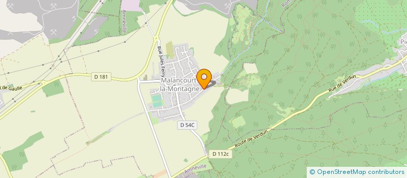 localisation de l'entreprise MADAME JULIE HUMBERT  AMNEVILLE