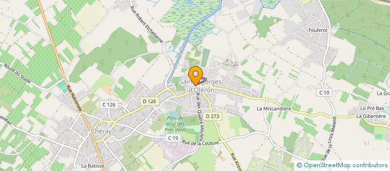 localisation de l'entreprise MADAME JULIE HUTCHINSON  SAINT-GEORGES-D'OLERON