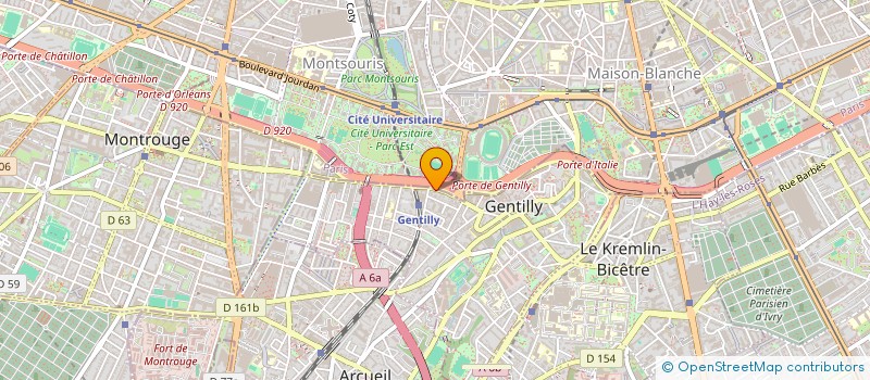 localisation de l'entreprise MADAME JULIE IONCKHEERE  GENTILLY