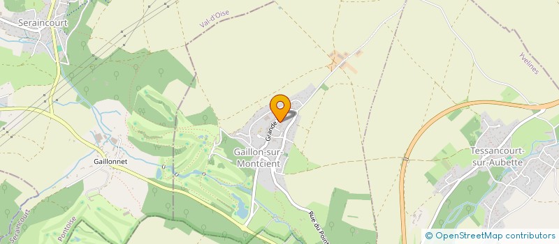 localisation de l'entreprise MADAME JULIE JACQUEY  GAILLON-SUR-MONTCIENT