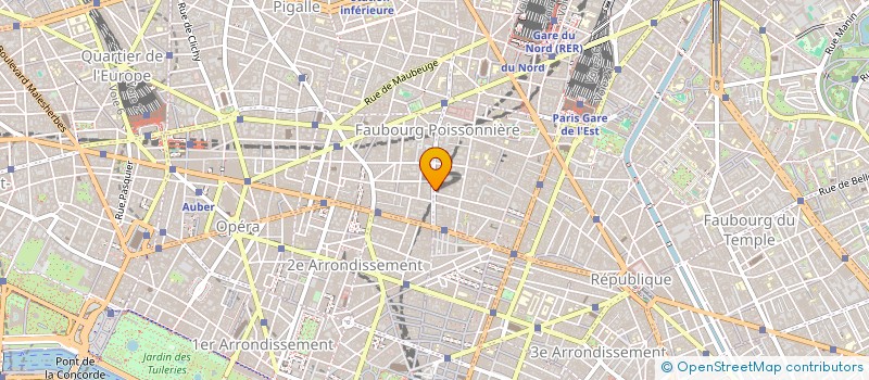 localisation de l'entreprise MADAME JULIE JACQUIER  PARIS