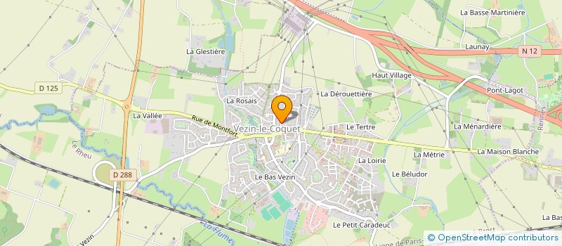 localisation de l'entreprise MADAME JULIE JAMBOIS  VEZIN-LE-COQUET