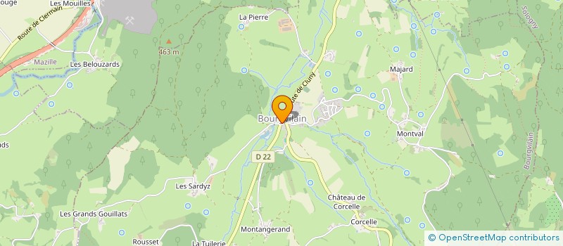 localisation de l'entreprise MADAME JULIE JAMBON  BOURGVILAIN