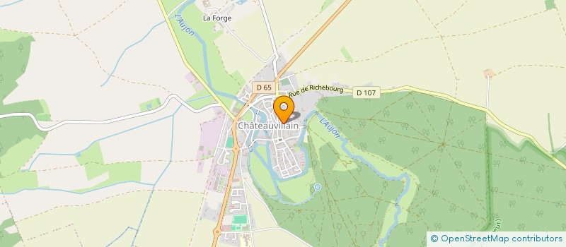 localisation de l'entreprise MADAME JULIE JEANJACQUOT à CHATEAUVILLAIN