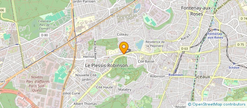 localisation de l'entreprise MADAME JULIE JEANNE LANGLOIS à LE PLESSIS-ROBINSON