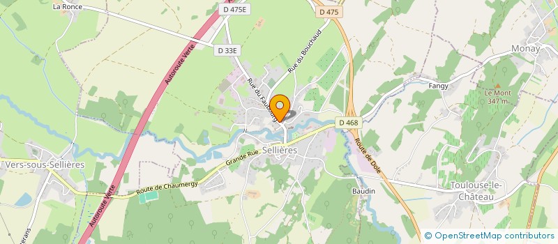 localisation de l'entreprise MADAME JULIE JEANNIN  SERGENAUX