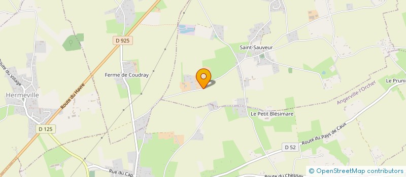 localisation de l'entreprise MADAME JULIE JEANNIN  SAINT-SAUVEUR-D'EMALLEVILLE