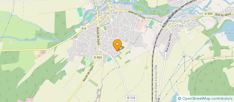 localisation de l'entreprise MADAME JULIE JEANNINE LAZZARONI à IS-SUR-TILLE