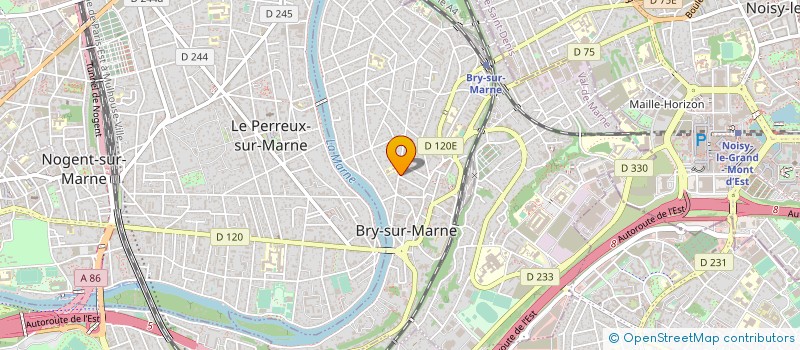 localisation de l'entreprise MADAME JULIE JOIE  CHAMPS-SUR-MARNE