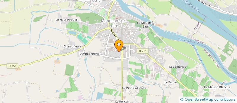 localisation de l'entreprise MADAME JULIE JOLLIVET à MAUGES-SUR-LOIRE