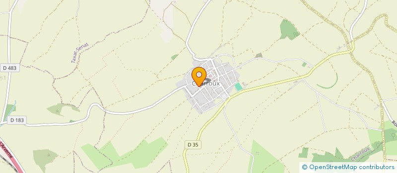 localisation de l'entreprise MADAME JULIE JONIER à CHARROUX