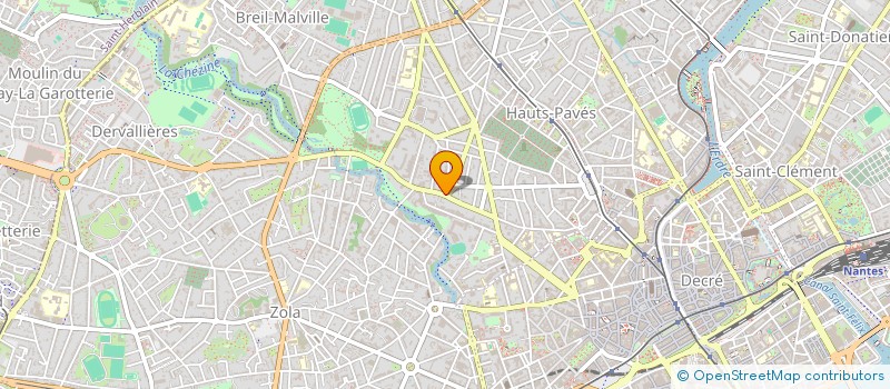 localisation de l'entreprise MADAME JULIE JOUIS à NANTES