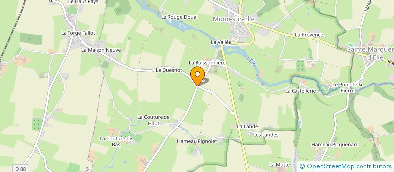 localisation de l'entreprise MADAME JULIE JULIE AUDA  BELVAL