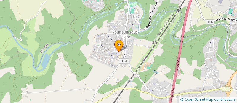 localisation de l'entreprise MADAME JULIE JULIE MAURICE  VOUNEUIL-SOUS-BIARD