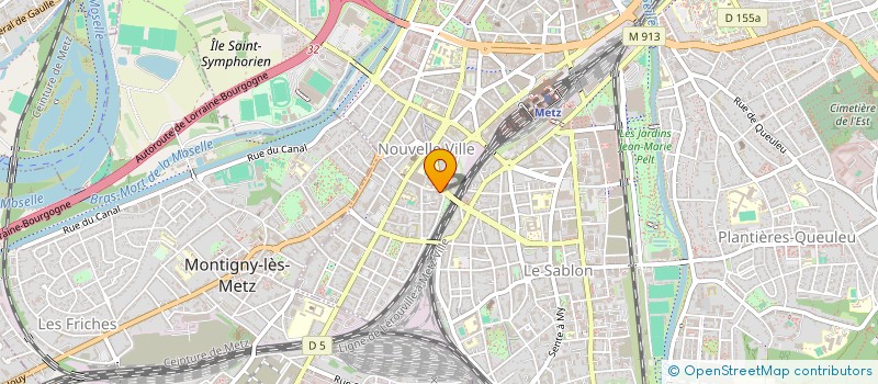 localisation de l'entreprise MADAME JULIE JUNGLING  METZ