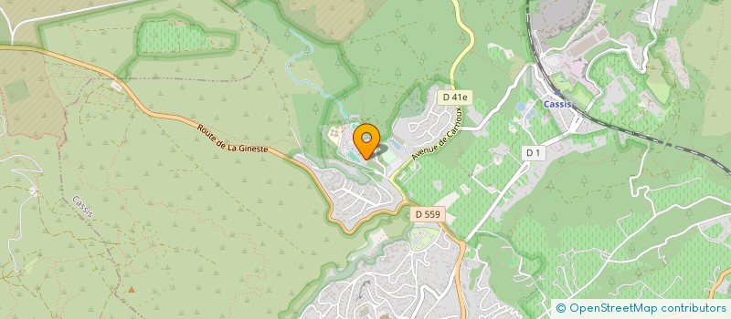 localisation de l'entreprise MADAME JULIE KEGHLIAN  CASSIS