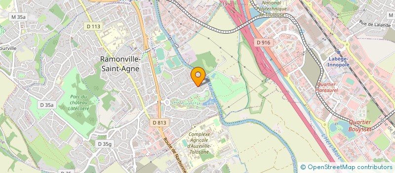 localisation de l'entreprise MADAME JULIE KERVERN  RAMONVILLE-SAINT-AGNE