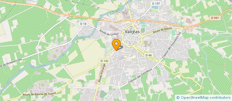 localisation de l'entreprise MADAME JULIE KESSLER à VALREAS
