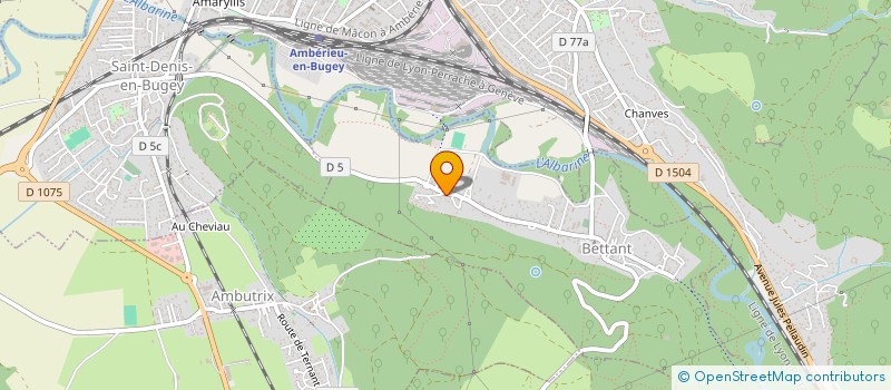 localisation de l'entreprise MADAME JULIE KESTEMAN  BETTANT