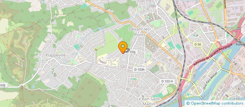 localisation de l'entreprise MADAME JULIE KINSCH  METZ