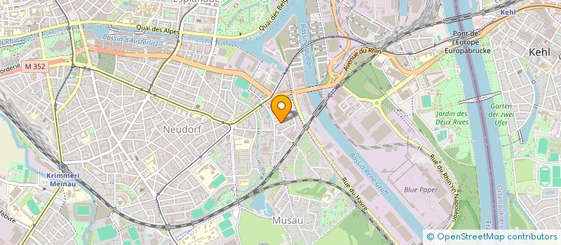 localisation de l'entreprise MADAME JULIE KLEIN  STRASBOURG