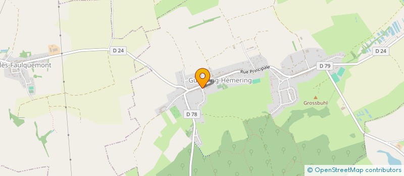 localisation de l'entreprise MADAME JULIE KLINGLER  GUESSLING-HEMERING