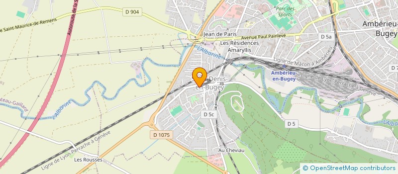 localisation de l'entreprise MADAME JULIE KNIPILER à SAINT-DENIS-EN-BUGEY