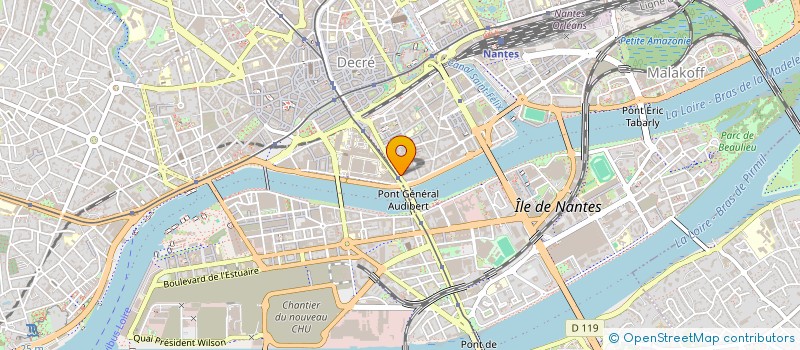 localisation de l'entreprise MADAME JULIE KOURDE à NANTES