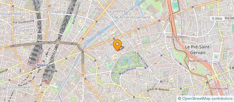 localisation de l'entreprise MADAME JULIE KREDER  PARIS